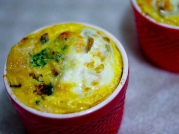 Minifrittata in Seams Like Home bed and breakfast