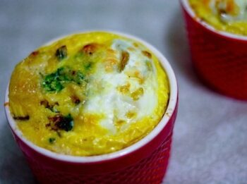 Minifrittata in Seams Like Home bed and breakfast